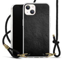 Carry Case Transparent Leather black/gold