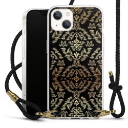 Carry Case Transparent Leather black/gold