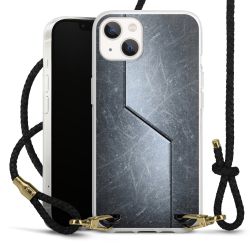 Carry Case Transparent Leather black/gold