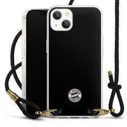 Carry Case Transparent Leather black/gold