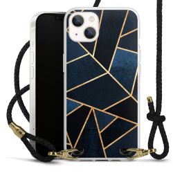 Carry Case Transparent Leather black/gold