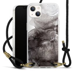 Carry Case Transparent Leather black/gold