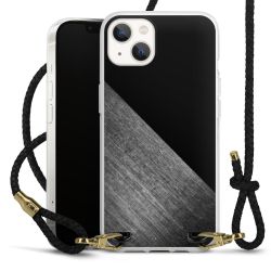 Carry Case Transparent Leather black/gold