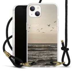 Carry Case Transparent Leather black/gold