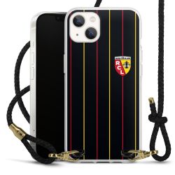 New Carry Case Transparent Leder schwarz/gold