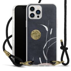 Carry Case Transparent Leather black/gold