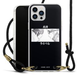 Carry Case Transparent Leather black/gold