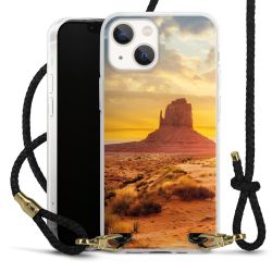 Carry Case Transparent Leather black/gold