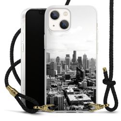 Carry Case Transparent Leather black/gold