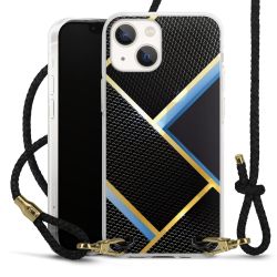 Carry Case Transparent Leather black/gold