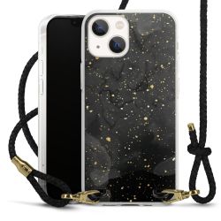 Carry Case Transparent Leather black/gold