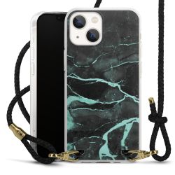 Carry Case Transparent Leather black/gold