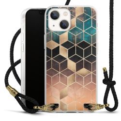 Carry Case Transparent Leather black/gold