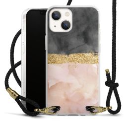 Carry Case Transparent Leather black/gold