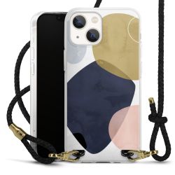 Carry Case Transparent Leather black/gold