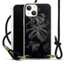 Carry Case Transparent Leather black/gold