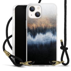 Carry Case Transparent Leather black/gold