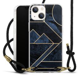 Carry Case Transparent Leather black/gold