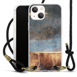 Carry Case Transparent Leather black/gold