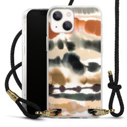 Carry Case Transparent Leather black/gold