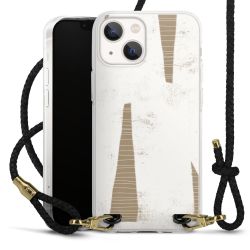 Carry Case Transparent Leather black/gold