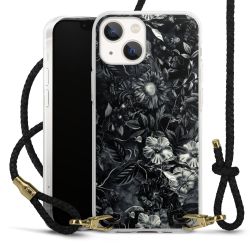 Carry Case Transparent Leather black/gold