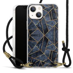 Carry Case Transparent Leather black/gold