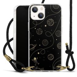 Carry Case Transparent Leather black/gold