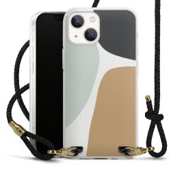 Carry Case Transparent Leather black/gold