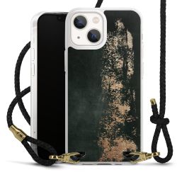 Carry Case Transparent Leather black/gold