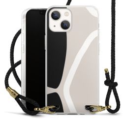 Carry Case Transparent Leather black/gold