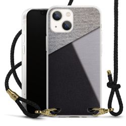 Carry Case Transparent Leather black/gold