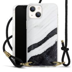 Carry Case Transparent Leather black/gold