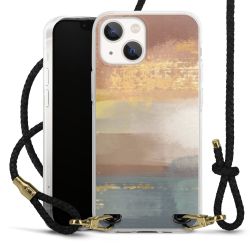 Carry Case Transparent Leather black/gold