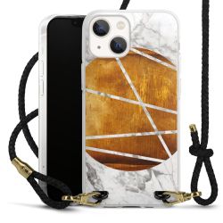 Carry Case Transparent Leather black/gold