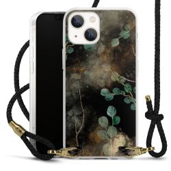 Carry Case Transparent Leather black/gold