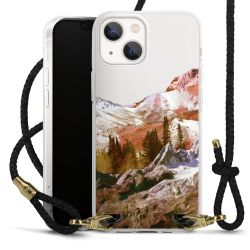 Carry Case Transparent Leather black/gold