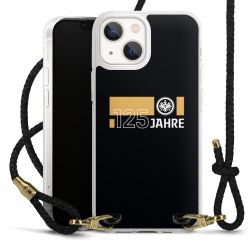 Carry Case Transparent Leder schwarz/gold