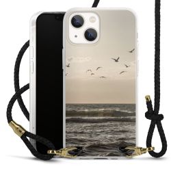 Carry Case Transparent Leather black/gold