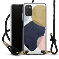 Carry Case Transparent Leather black/gold