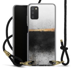 Carry Case Transparent Leather black/gold