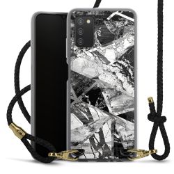 Carry Case Transparent Leather black/gold