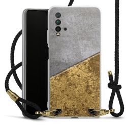 Carry Case Transparent Leather black/gold