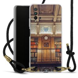 Carry Case Transparent Leather black/gold