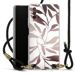 Carry Case Transparent Leather black/gold