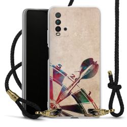 Carry Case Transparent Leather black/gold