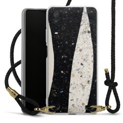 Carry Case Transparent Leather black/gold