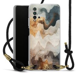 Carry Case Transparent Leather black/gold