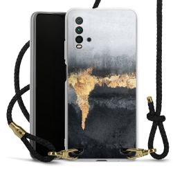 Carry Case Transparent Leather black/gold