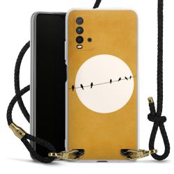 Carry Case Transparent Leather black/gold